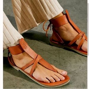 Free People Vacation Day Wrap Sandals